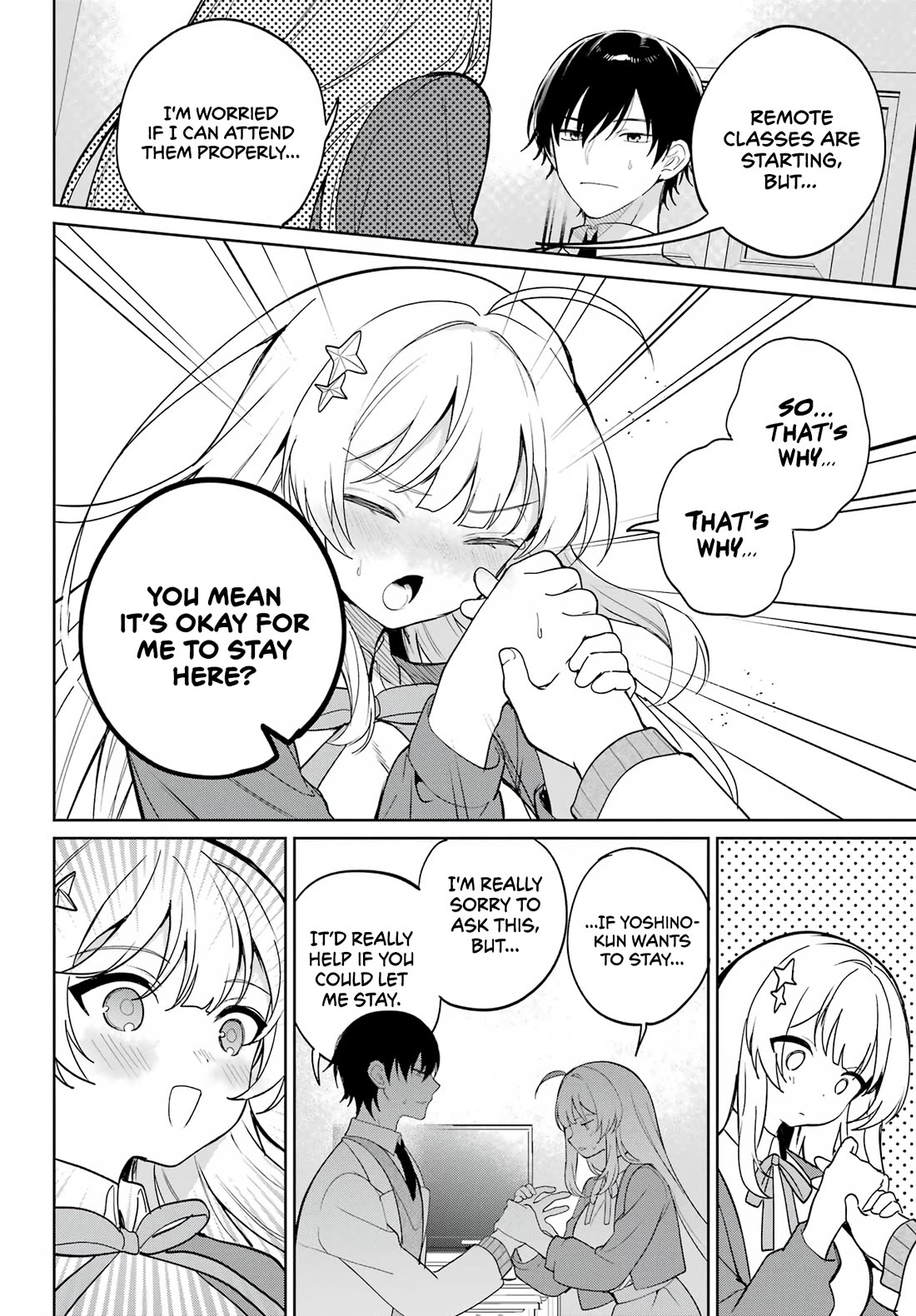 When I Got to Remote Class, I had to Move in with the Most Beautiful Girl in My Class chapter 1 page 37