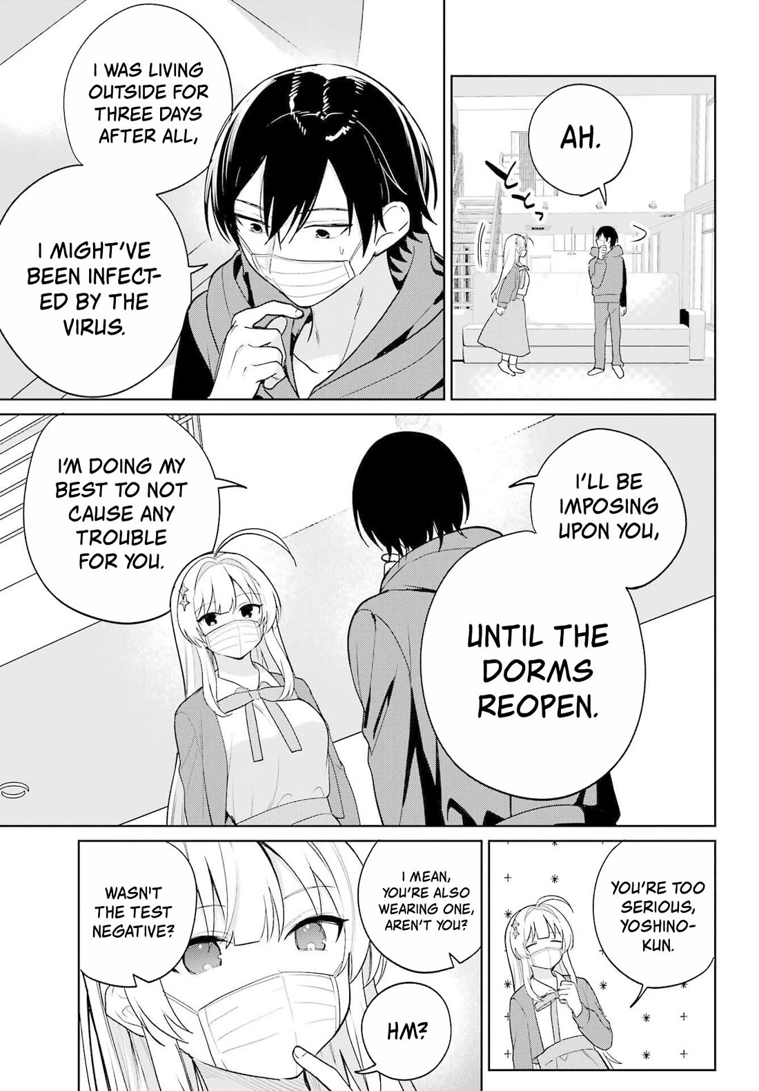 When I Got to Remote Class, I had to Move in with the Most Beautiful Girl in My Class chapter 11 page 17