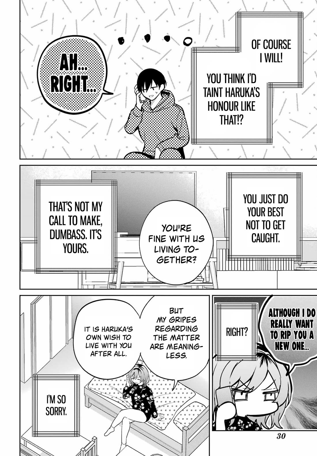 When I Got to Remote Class, I had to Move in with the Most Beautiful Girl in My Class chapter 12 page 12