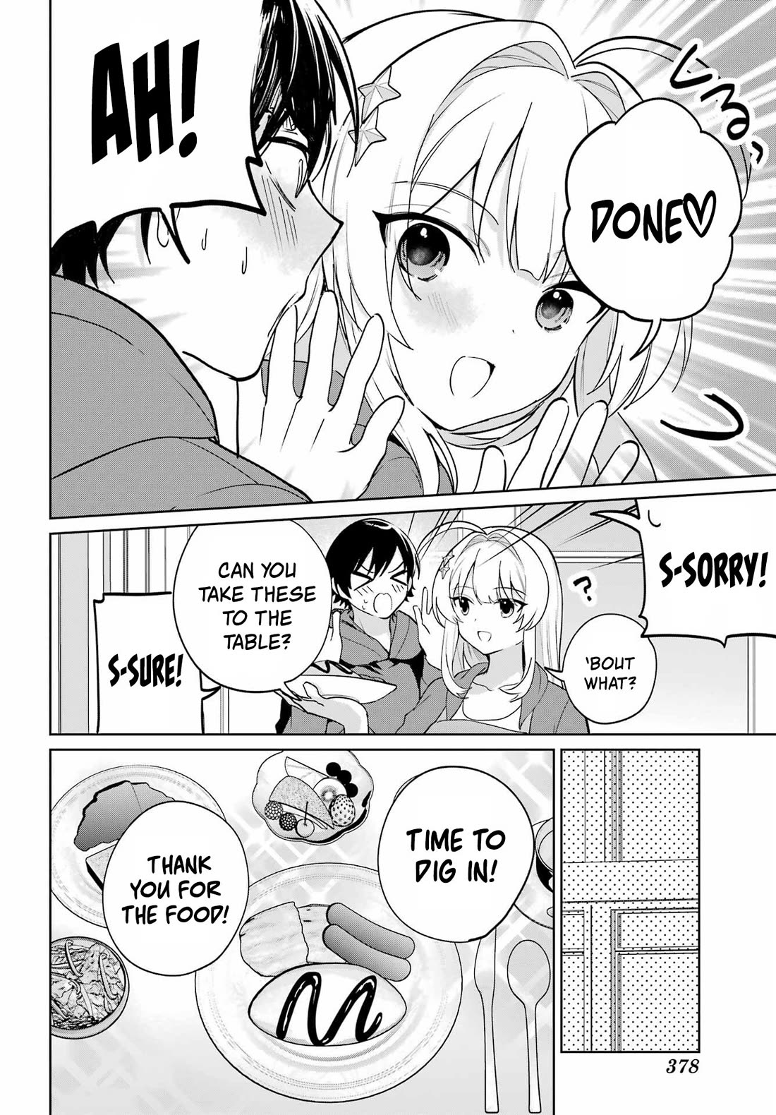 When I Got to Remote Class, I had to Move in with the Most Beautiful Girl in My Class chapter 13 page 12