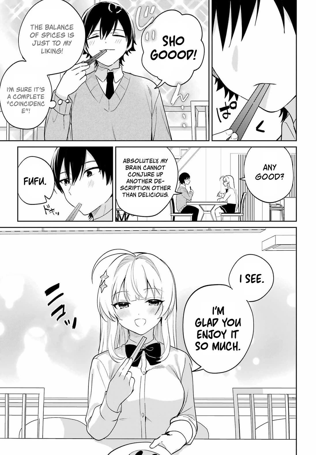 When I Got to Remote Class, I had to Move in with the Most Beautiful Girl in My Class chapter 13 page 13