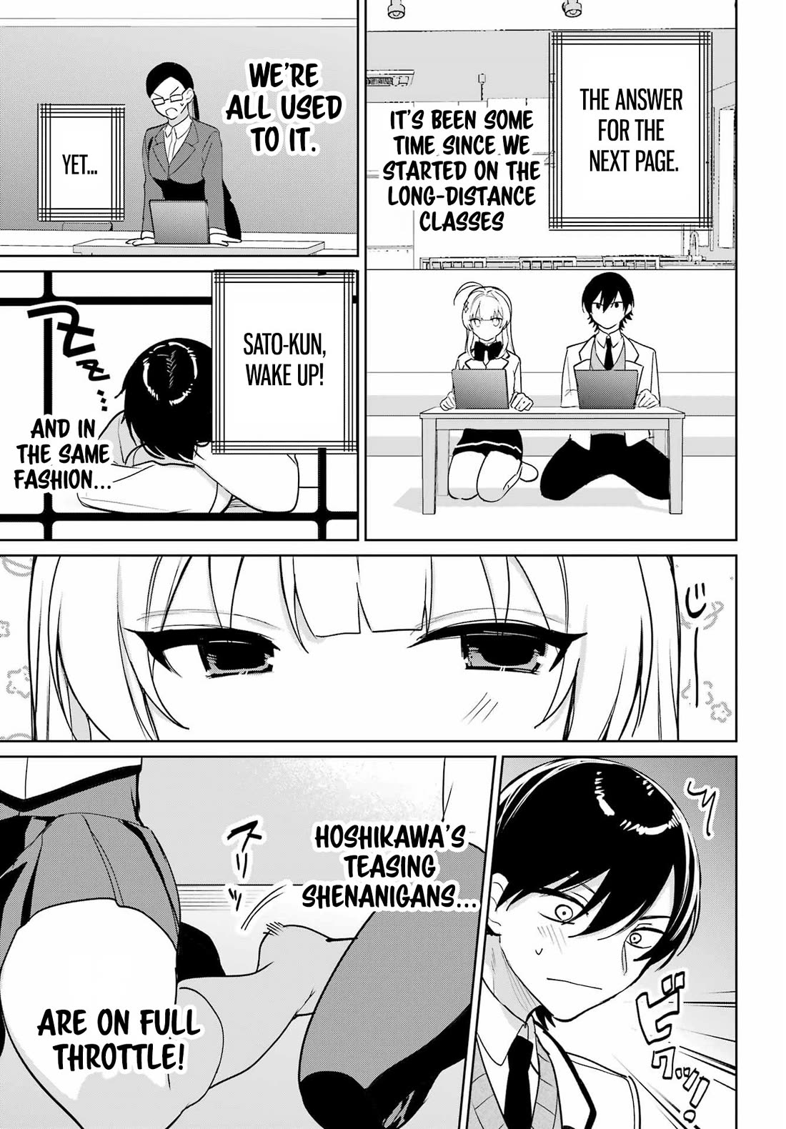 When I Got to Remote Class, I had to Move in with the Most Beautiful Girl in My Class chapter 13 page 15