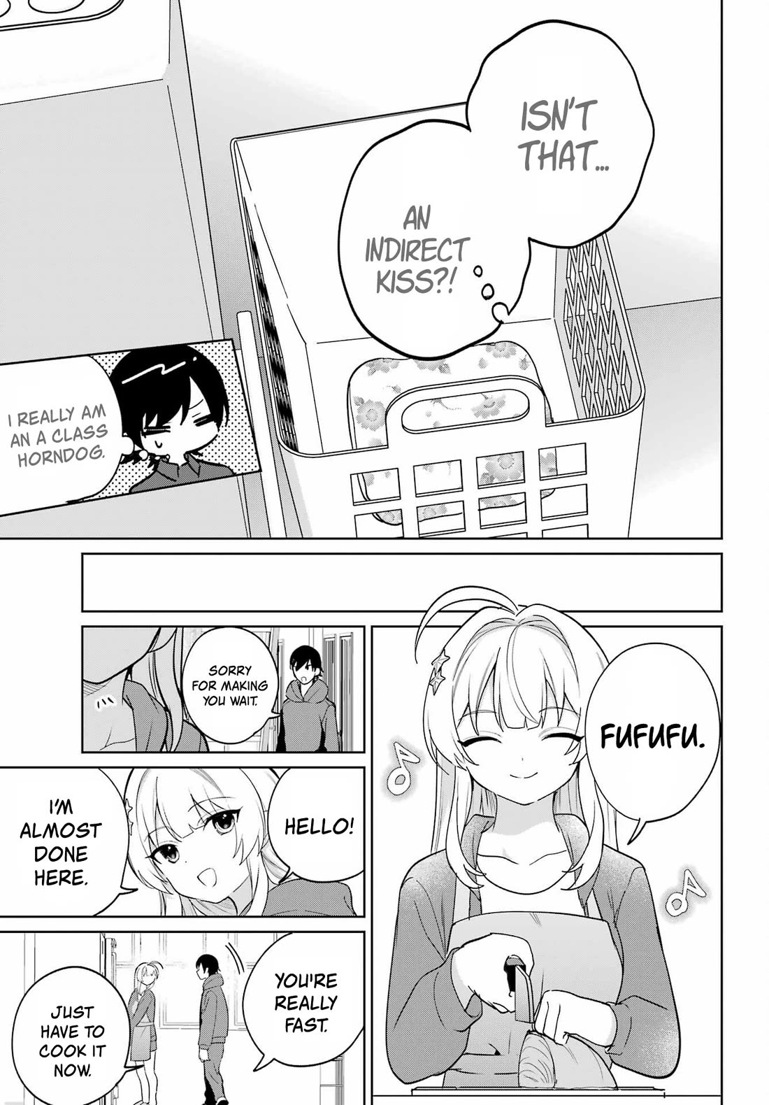 When I Got to Remote Class, I had to Move in with the Most Beautiful Girl in My Class chapter 13 page 9