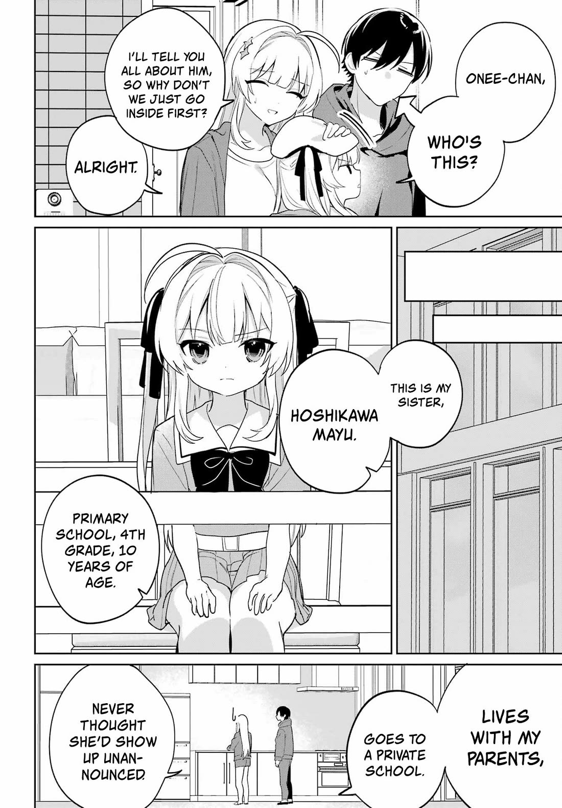 When I Got to Remote Class, I had to Move in with the Most Beautiful Girl in My Class chapter 14 page 12