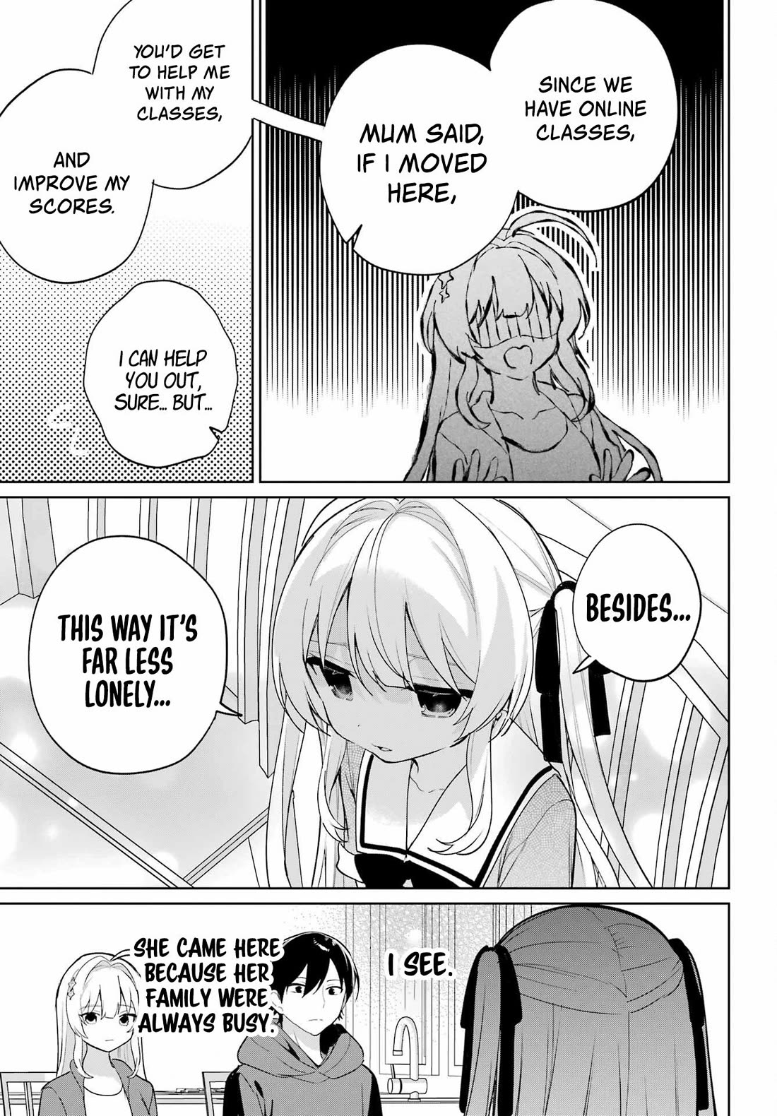 When I Got to Remote Class, I had to Move in with the Most Beautiful Girl in My Class chapter 14 page 19