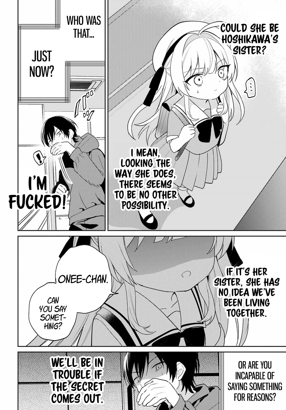 When I Got to Remote Class, I had to Move in with the Most Beautiful Girl in My Class chapter 14 page 4