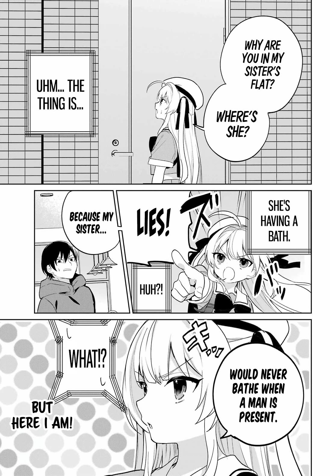 When I Got to Remote Class, I had to Move in with the Most Beautiful Girl in My Class chapter 14 page 7