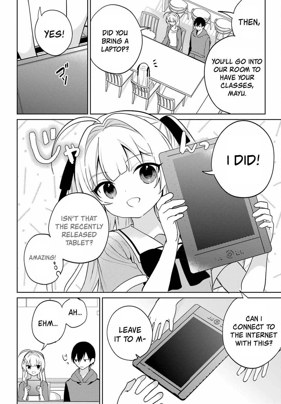 When I Got to Remote Class, I had to Move in with the Most Beautiful Girl in My Class chapter 15 page 14