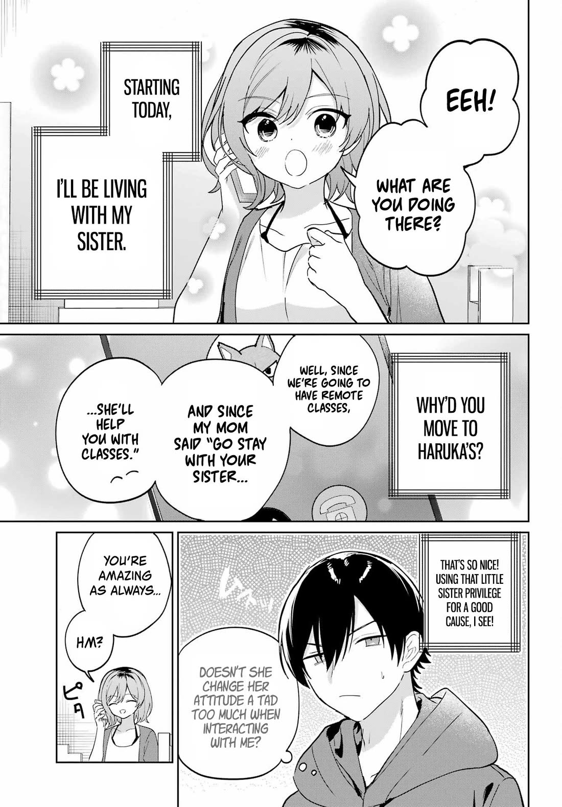 When I Got to Remote Class, I had to Move in with the Most Beautiful Girl in My Class chapter 15 page 9