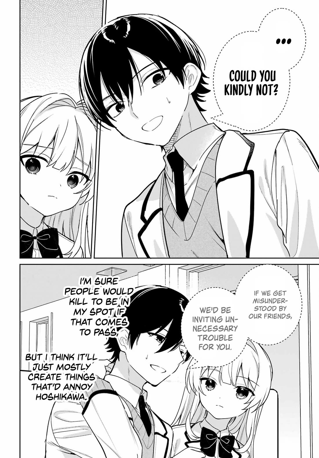 When I Got to Remote Class, I had to Move in with the Most Beautiful Girl in My Class chapter 16 page 22