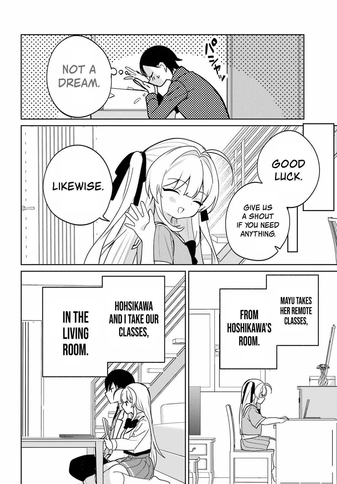 When I Got to Remote Class, I had to Move in with the Most Beautiful Girl in My Class chapter 16 page 8