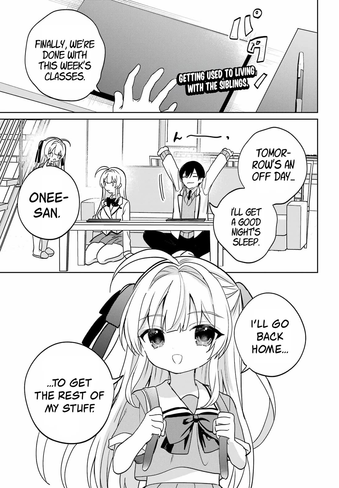 When I Got to Remote Class, I had to Move in with the Most Beautiful Girl in My Class chapter 18 page 2