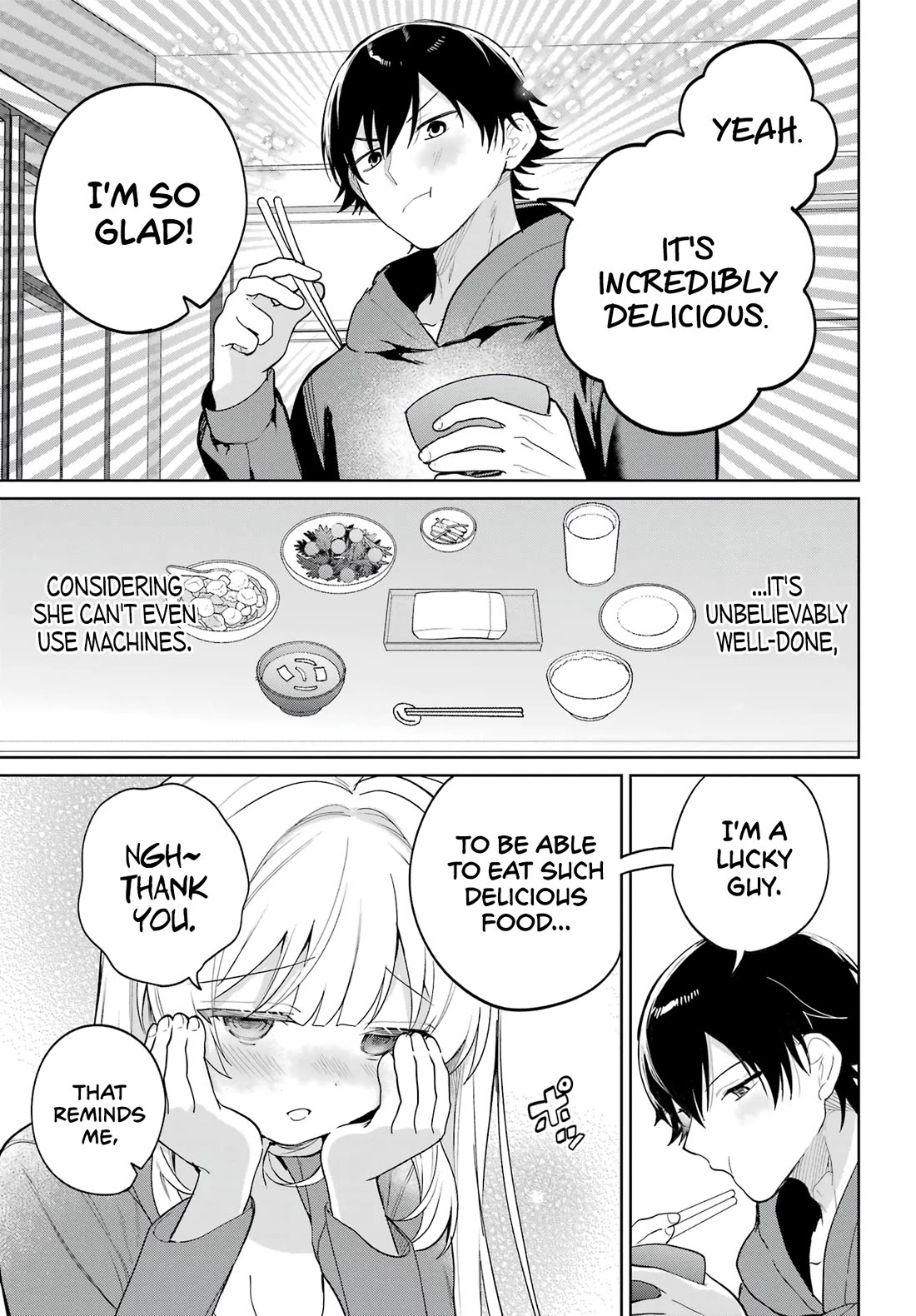 When I Got to Remote Class, I had to Move in with the Most Beautiful Girl in My Class chapter 2 page 14