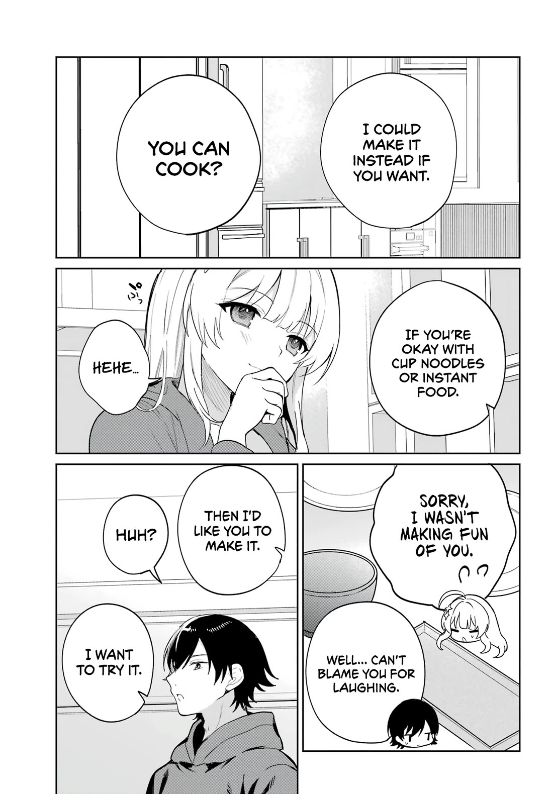 When I Got to Remote Class, I had to Move in with the Most Beautiful Girl in My Class chapter 2 page 20