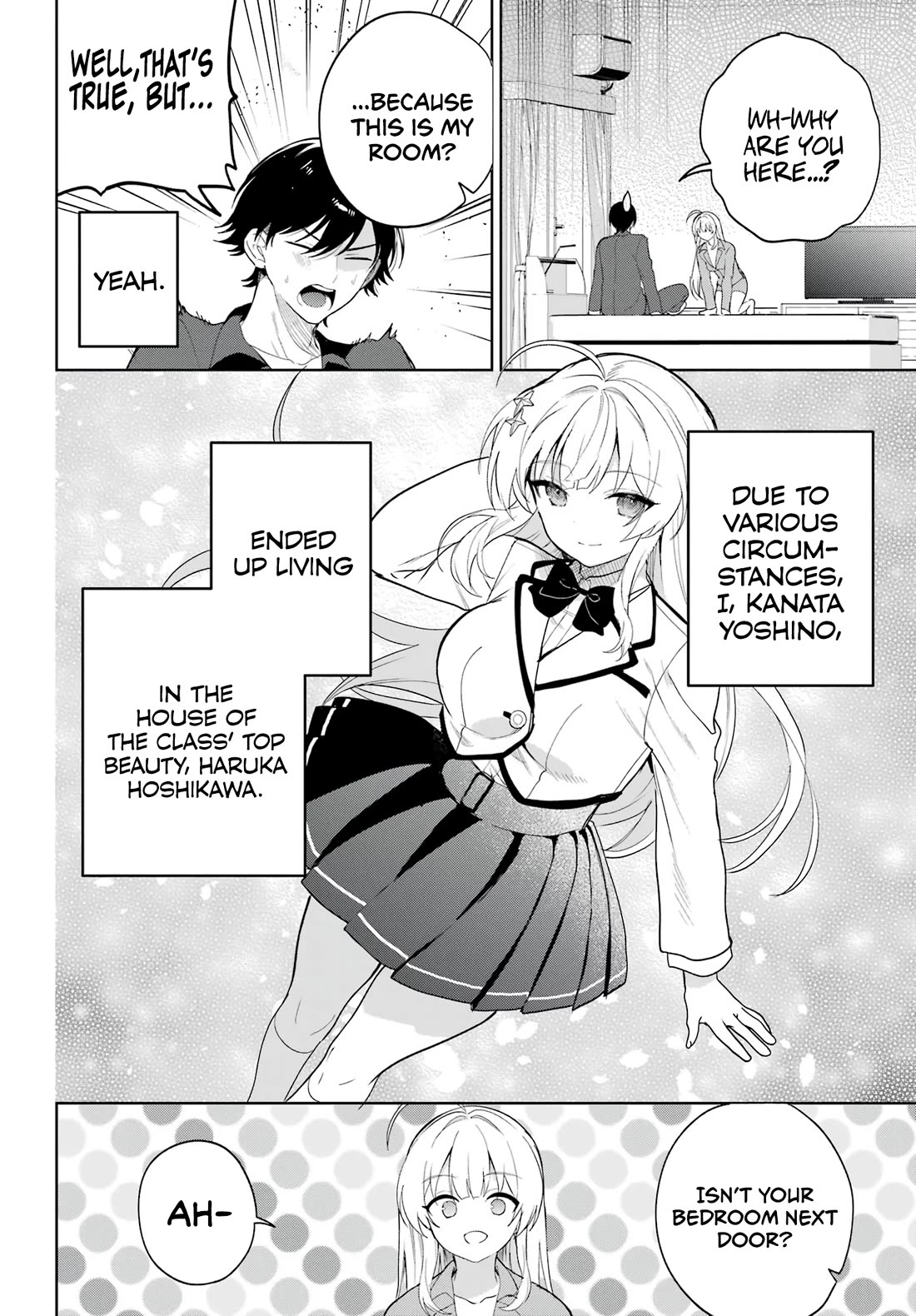 When I Got to Remote Class, I had to Move in with the Most Beautiful Girl in My Class chapter 2 page 5