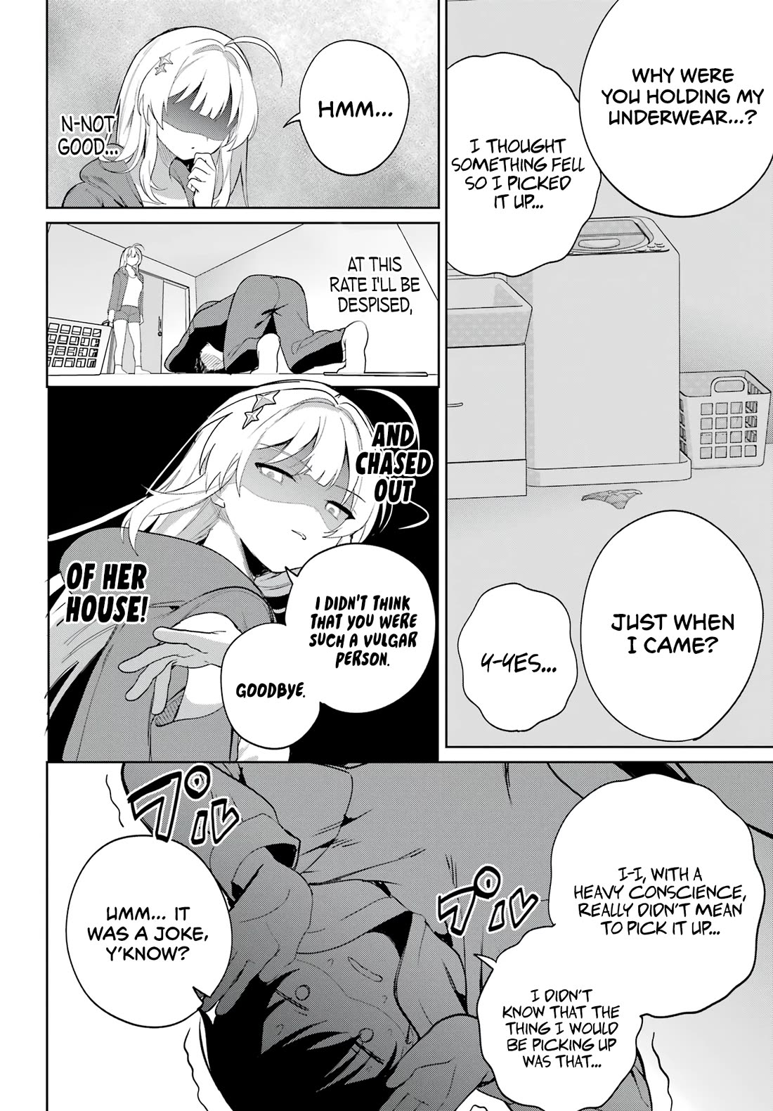 When I Got to Remote Class, I had to Move in with the Most Beautiful Girl in My Class chapter 3 page 14