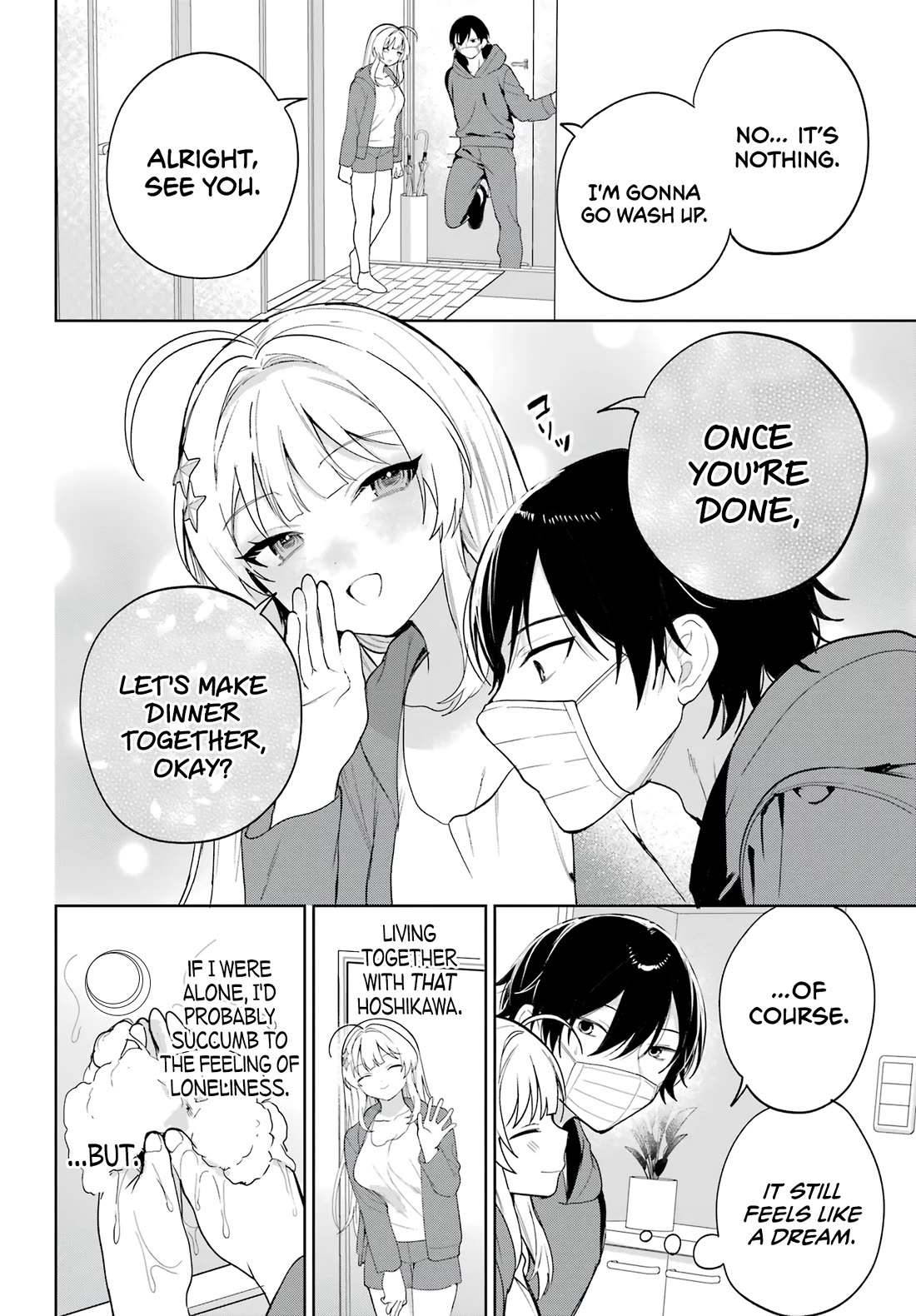 When I Got to Remote Class, I had to Move in with the Most Beautiful Girl in My Class chapter 3 page 8