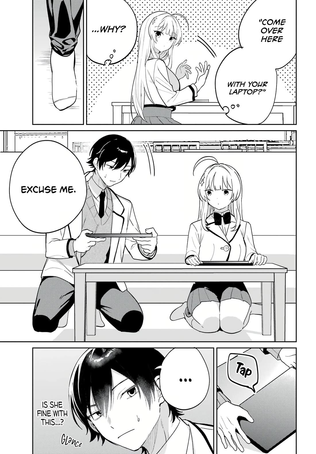 When I Got to Remote Class, I had to Move in with the Most Beautiful Girl in My Class chapter 4 page 15