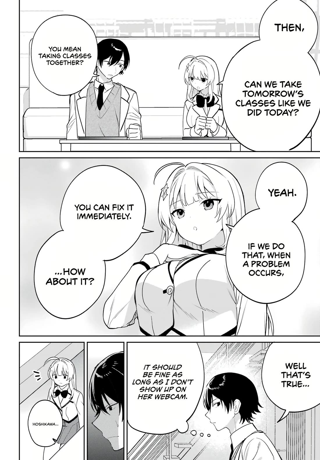 When I Got to Remote Class, I had to Move in with the Most Beautiful Girl in My Class chapter 4 page 28