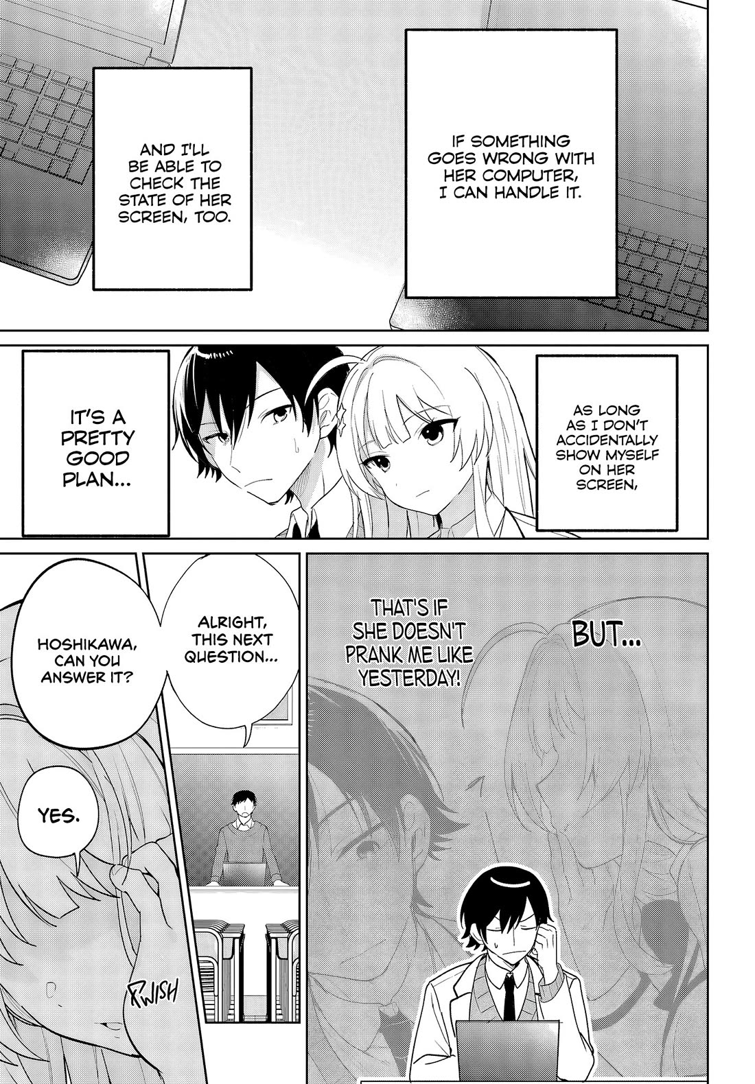 When I Got to Remote Class, I had to Move in with the Most Beautiful Girl in My Class chapter 5 page 3