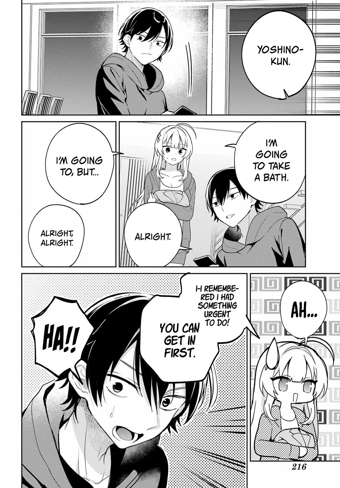 When I Got to Remote Class, I had to Move in with the Most Beautiful Girl in My Class chapter 8 page 13