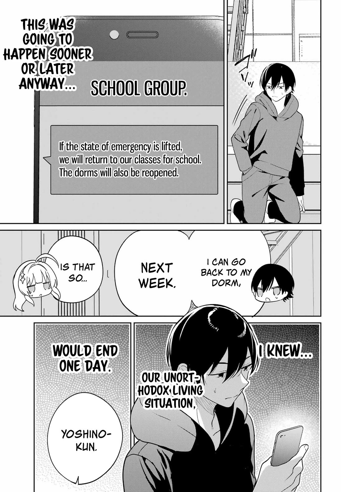 When I Got to Remote Class, I had to Move in with the Most Beautiful Girl in My Class chapter 9 page 7