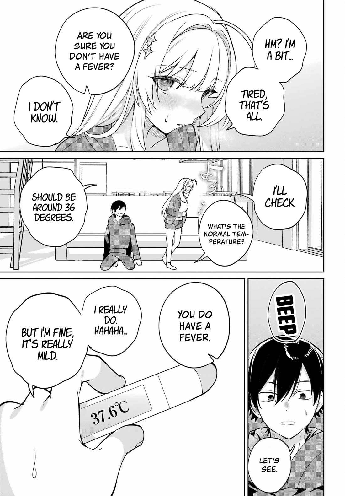 When I Got to Remote Class, I had to Move in with the Most Beautiful Girl in My Class chapter 9 page 9