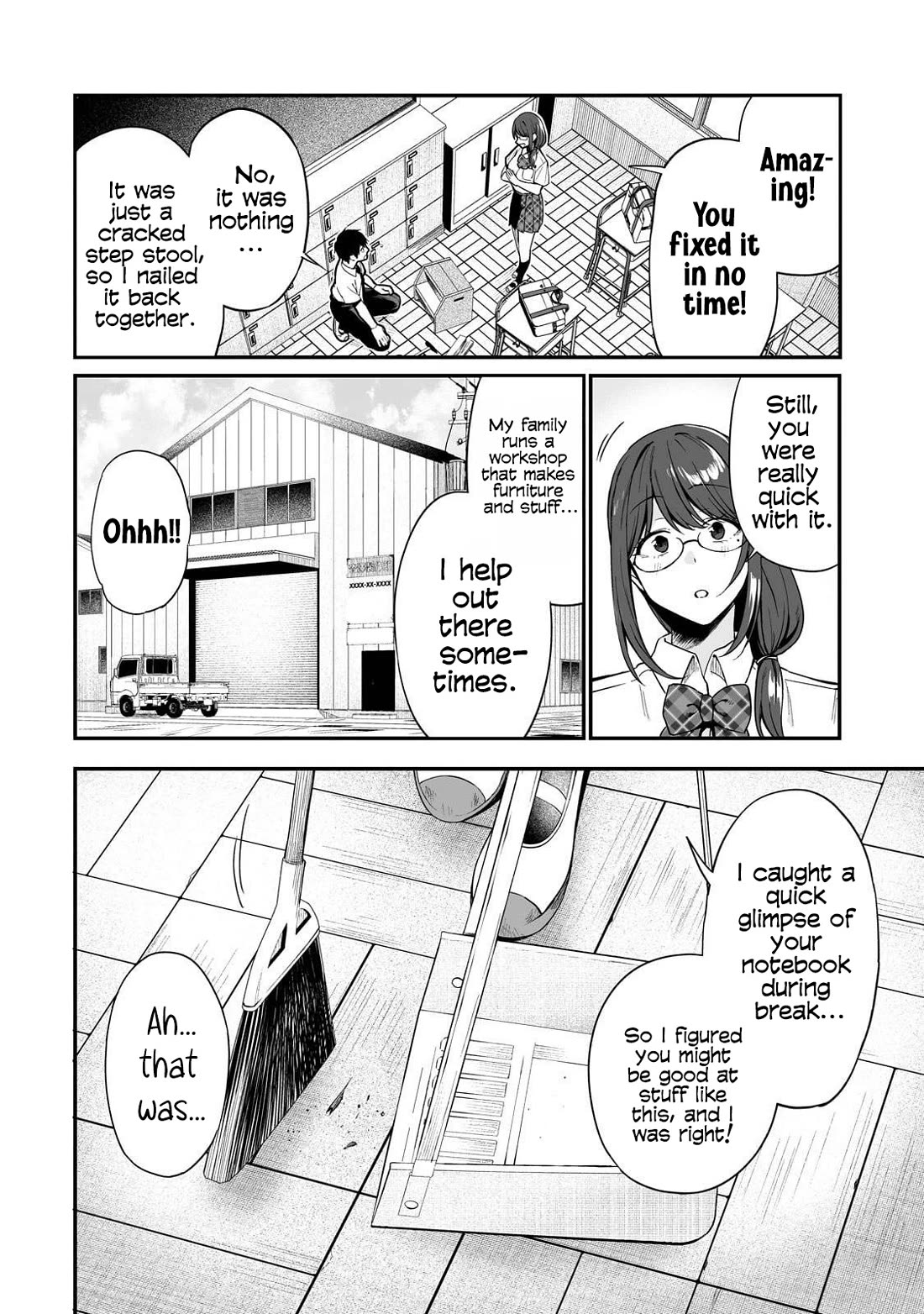 When I Repaired a Gal's Bicycle, She Became Attached to Me chapter 1 page 15