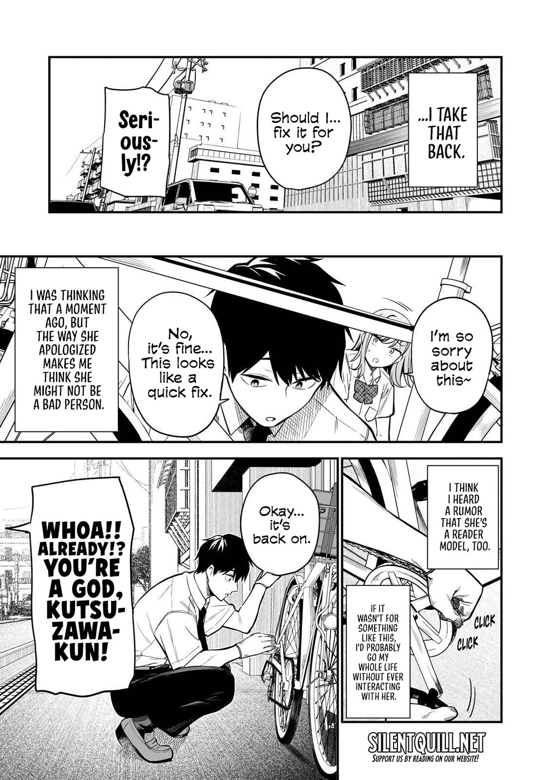 When I Repaired a Gal's Bicycle, She Became Attached to Me chapter 1 page 29
