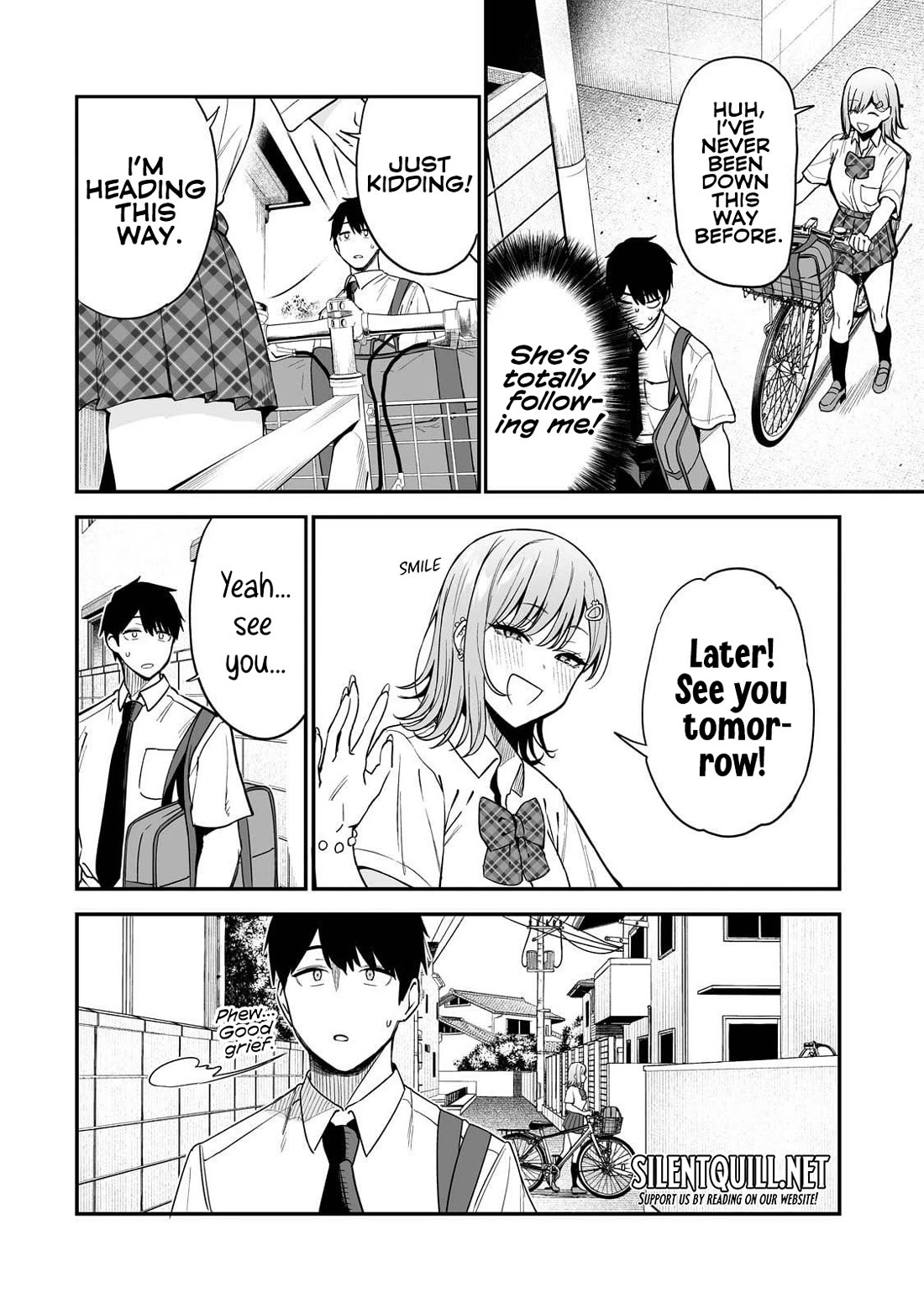 When I Repaired a Gal's Bicycle, She Became Attached to Me chapter 1 page 34
