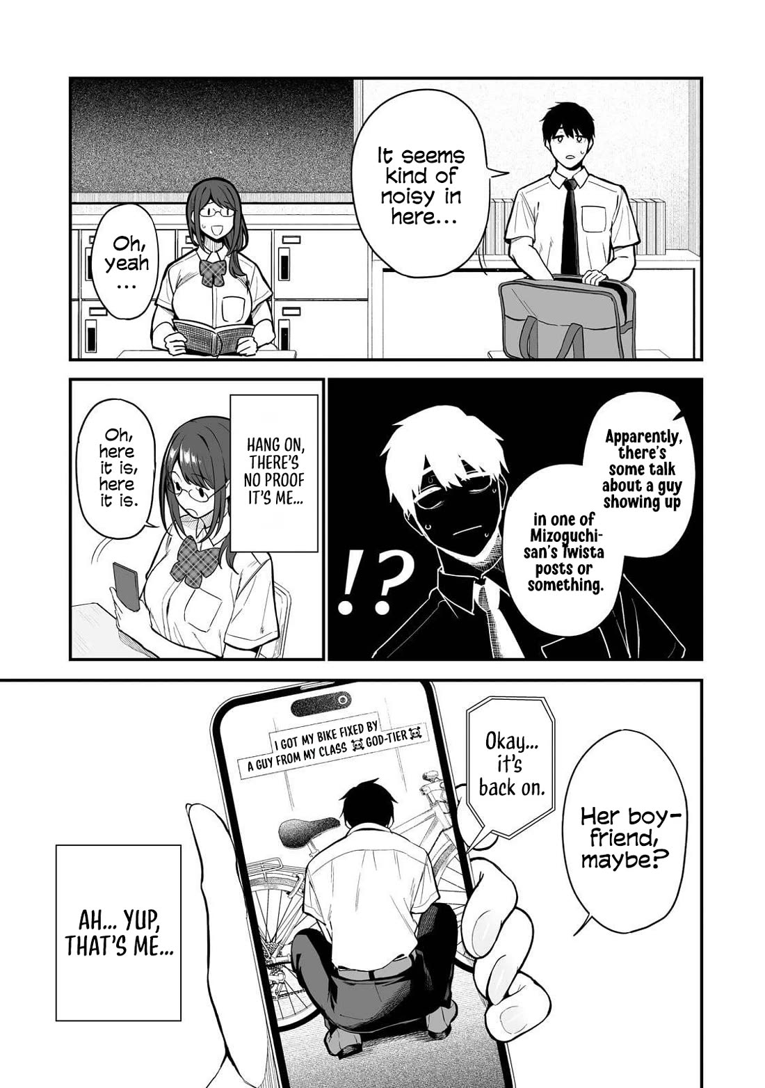 When I Repaired a Gal's Bicycle, She Became Attached to Me chapter 1 page 41