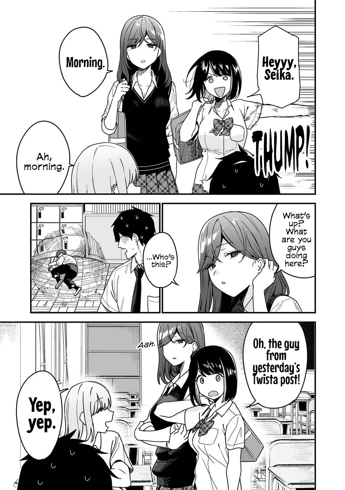 When I Repaired a Gal's Bicycle, She Became Attached to Me chapter 2 page 8
