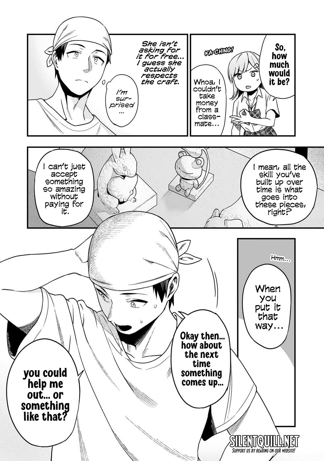 When I Repaired a Gal's Bicycle, She Became Attached to Me chapter 3 page 21