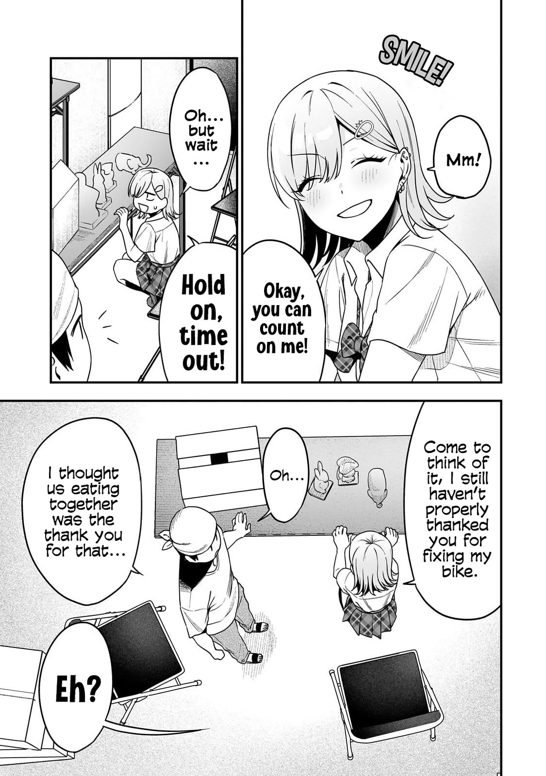 When I Repaired a Gal's Bicycle, She Became Attached to Me chapter 3 page 22
