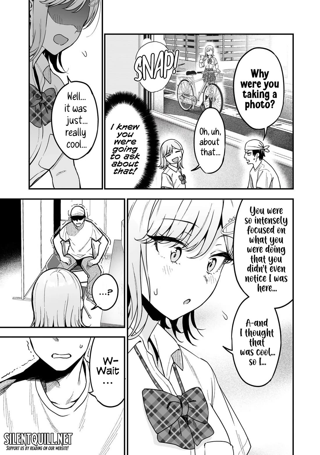 When I Repaired a Gal's Bicycle, She Became Attached to Me chapter 3 page 6