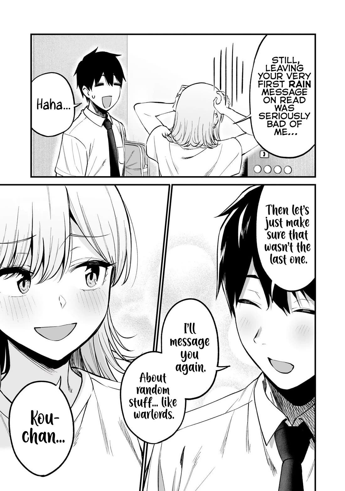 When I Repaired a Gal's Bicycle, She Became Attached to Me chapter 8 page 12