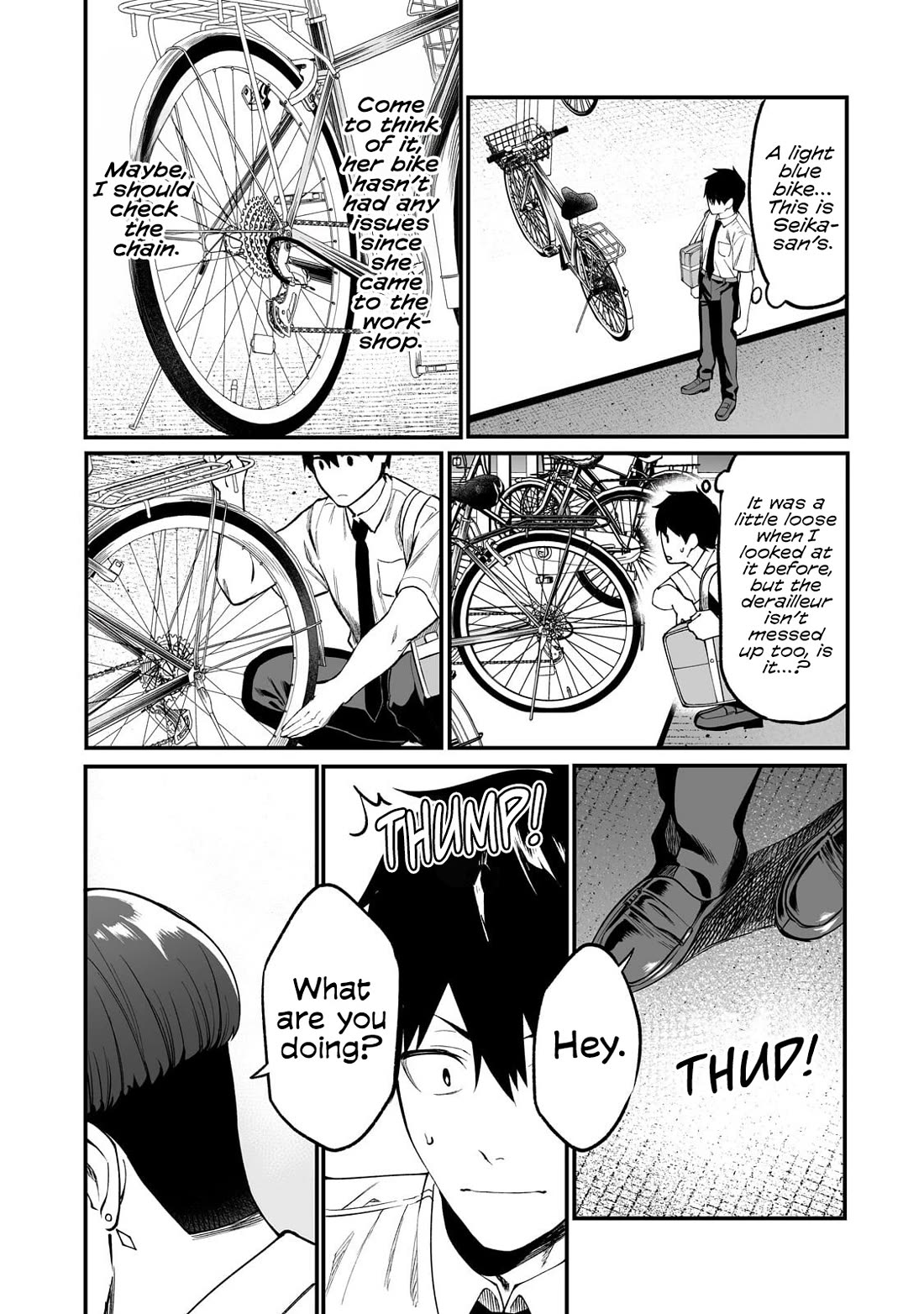 When I Repaired a Gal's Bicycle, She Became Attached to Me chapter 9 page 26