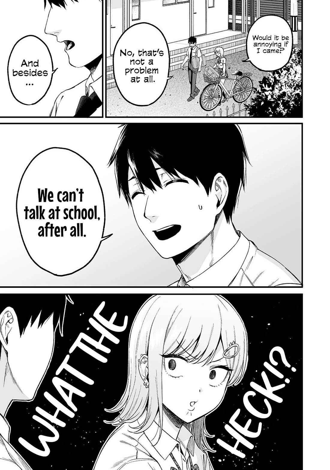 When I Repaired a Gal's Bicycle, She Became Attached to Me chapter 9 page 8