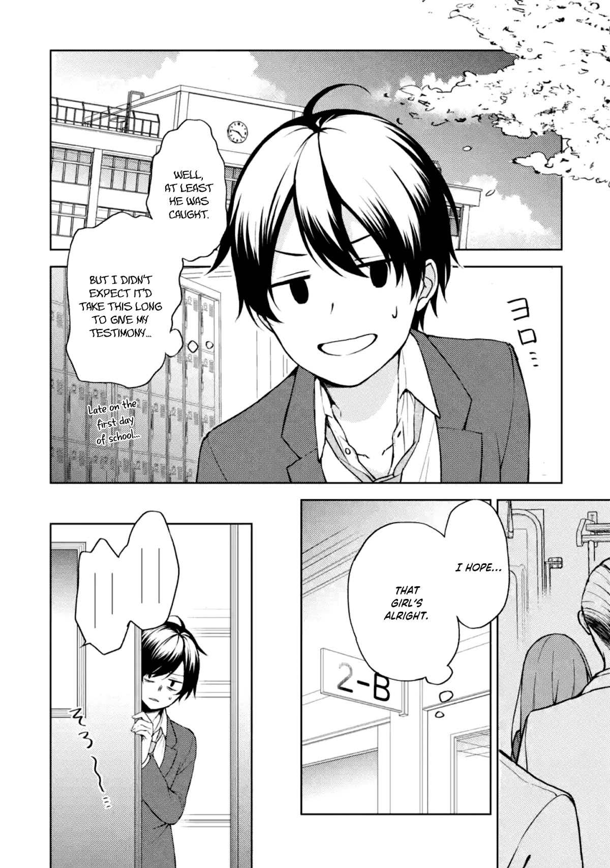 When I Rescued a Beautiful Girl Who Was About to Be Mol*sted, It Was My Childhood Friend Sitting Next to Me chapter 1 page 11