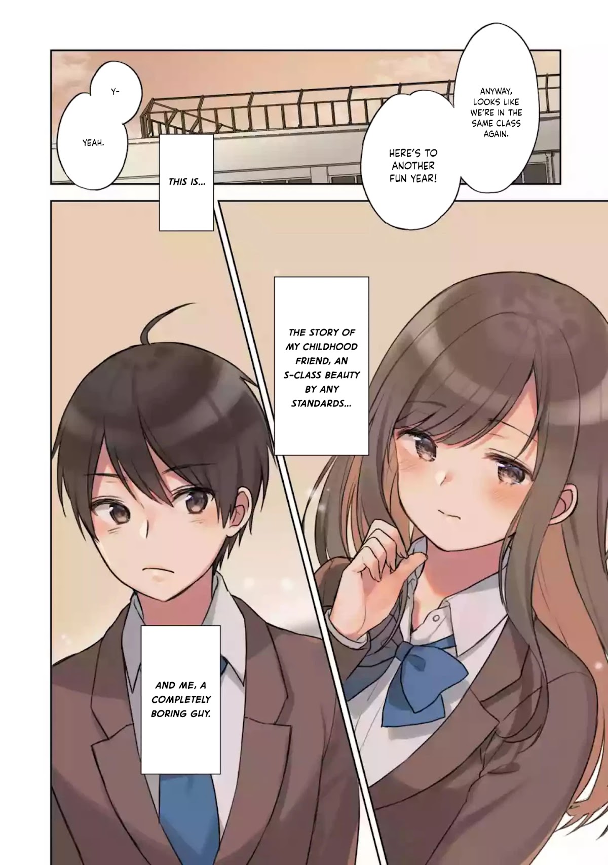 When I Rescued a Beautiful Girl Who Was About to Be Mol*sted, It Was My Childhood Friend Sitting Next to Me chapter 1 page 23