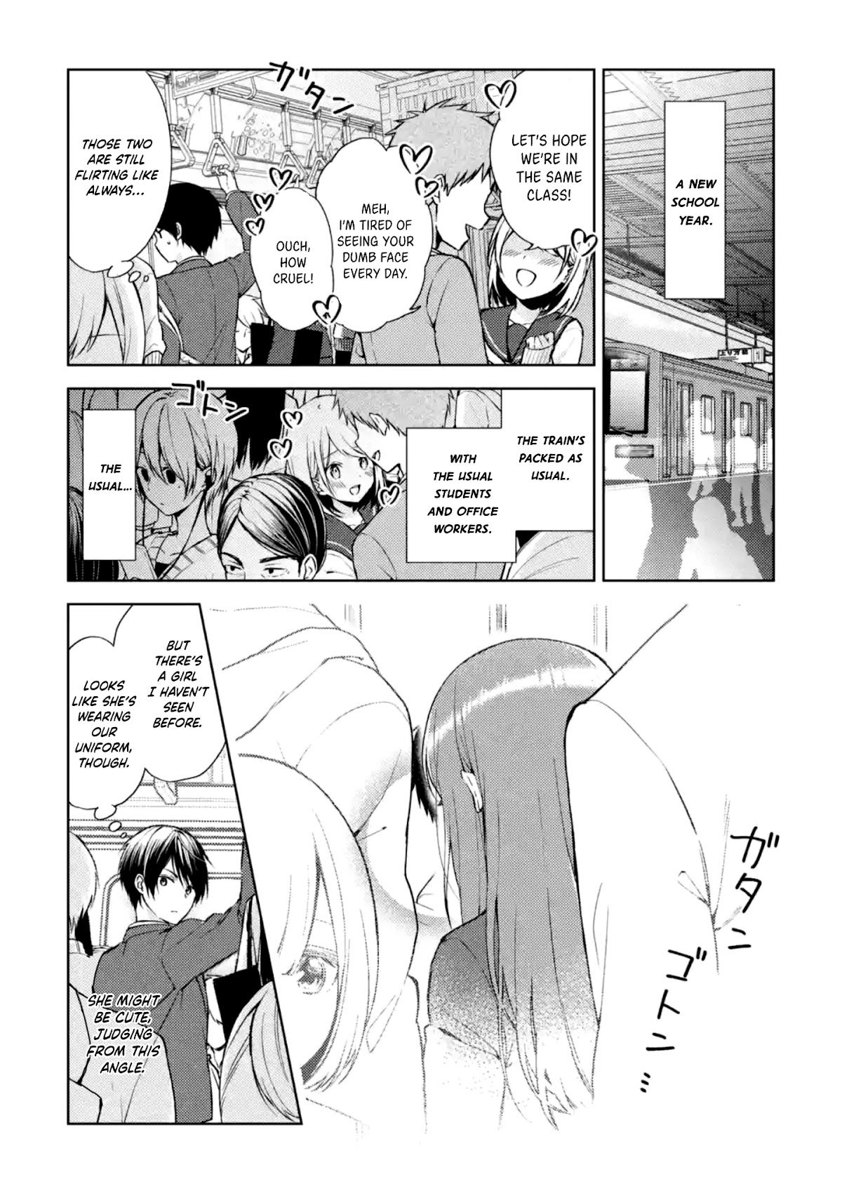 When I Rescued a Beautiful Girl Who Was About to Be Mol*sted, It Was My Childhood Friend Sitting Next to Me chapter 1 page 3