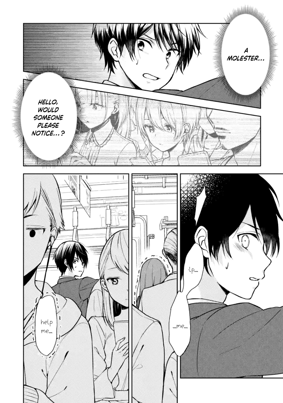 When I Rescued a Beautiful Girl Who Was About to Be Mol*sted, It Was My Childhood Friend Sitting Next to Me chapter 1 page 5