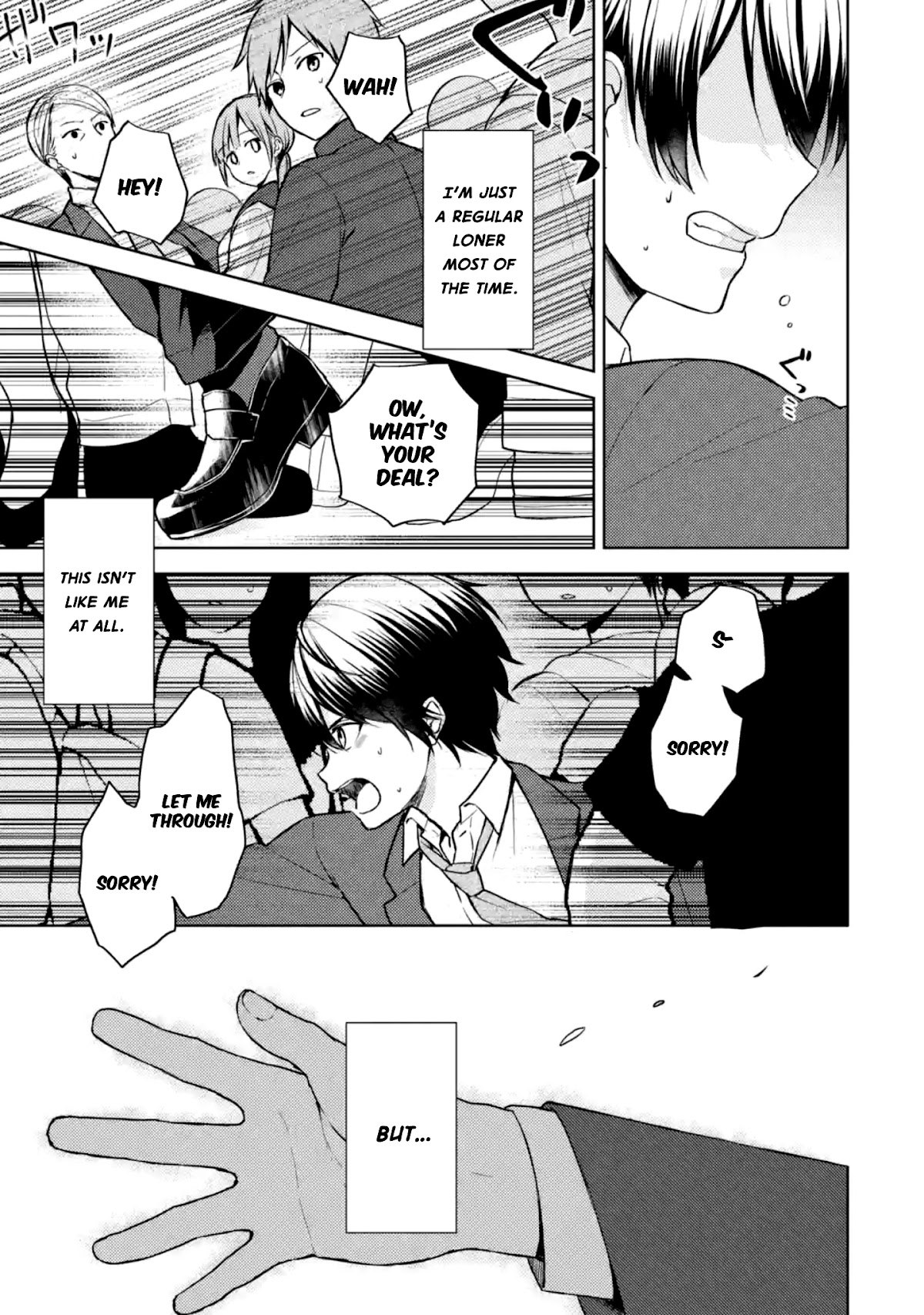 When I Rescued a Beautiful Girl Who Was About to Be Mol*sted, It Was My Childhood Friend Sitting Next to Me chapter 1 page 6