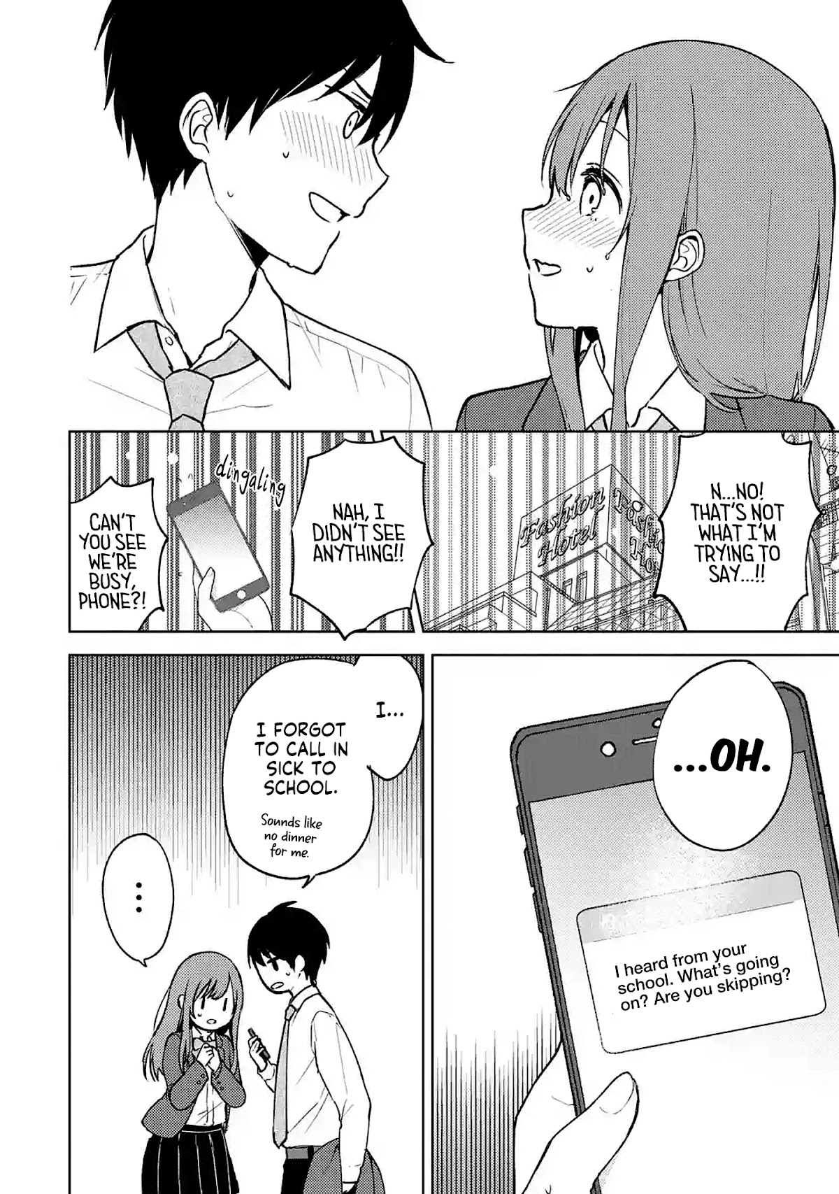 When I Rescued a Beautiful Girl Who Was About to Be Mol*sted, It Was My Childhood Friend Sitting Next to Me chapter 10 page 12