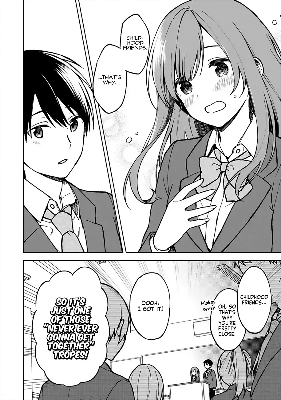 When I Rescued a Beautiful Girl Who Was About to Be Mol*sted, It Was My Childhood Friend Sitting Next to Me chapter 12 page 11