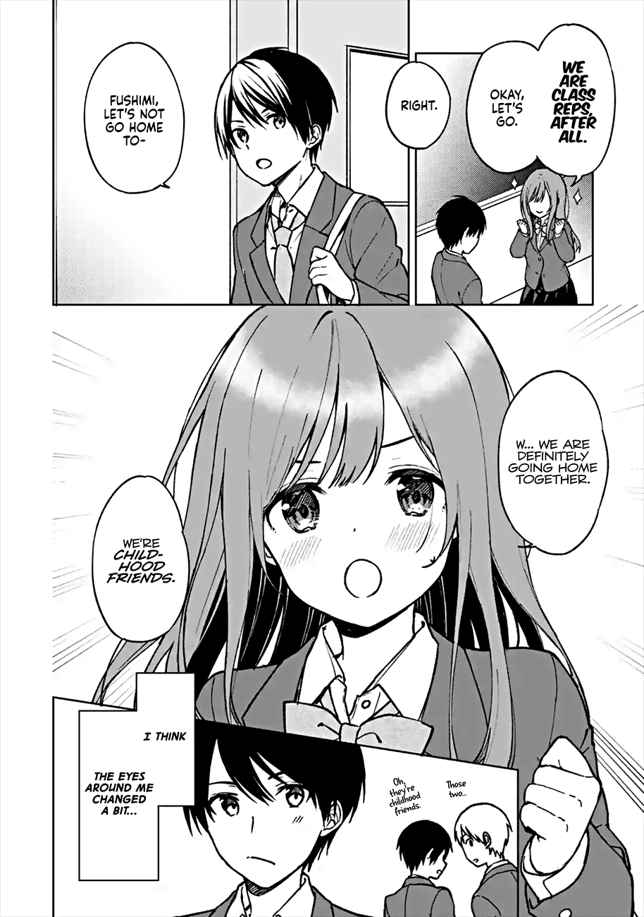 When I Rescued a Beautiful Girl Who Was About to Be Mol*sted, It Was My Childhood Friend Sitting Next to Me chapter 13 page 2