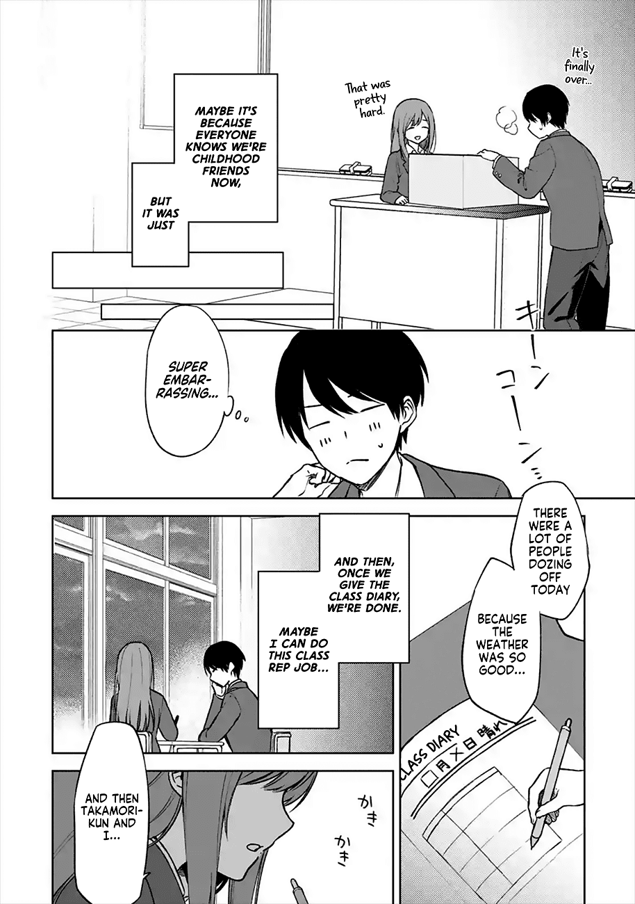 When I Rescued a Beautiful Girl Who Was About to Be Mol*sted, It Was My Childhood Friend Sitting Next to Me chapter 14 page 10