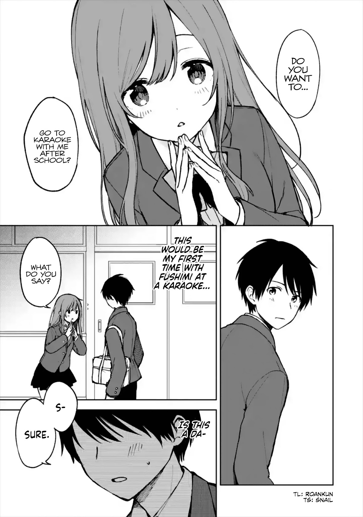 When I Rescued a Beautiful Girl Who Was About to Be Mol*sted, It Was My Childhood Friend Sitting Next to Me chapter 18 page 1