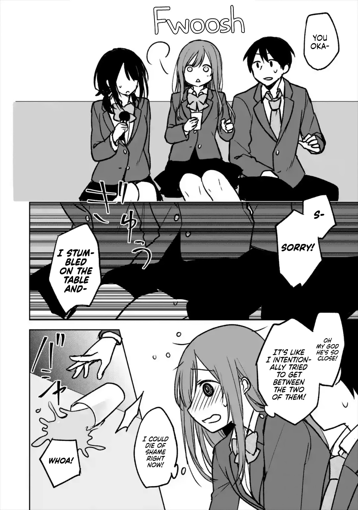 When I Rescued a Beautiful Girl Who Was About to Be Mol*sted, It Was My Childhood Friend Sitting Next to Me chapter 18 page 12