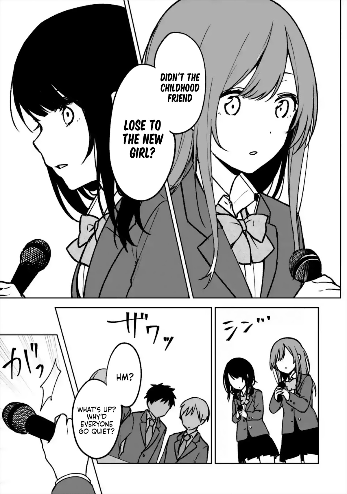 When I Rescued a Beautiful Girl Who Was About to Be Mol*sted, It Was My Childhood Friend Sitting Next to Me chapter 18 page 17